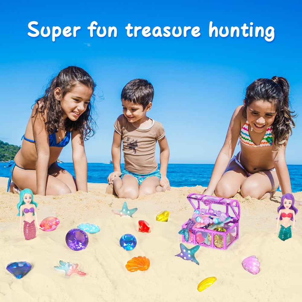 VGOFUN pirate treasure chest for storing discoveries and display