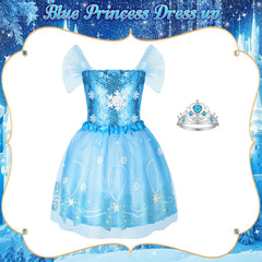 VGOFUN princess crowns complete the magical dress-up look