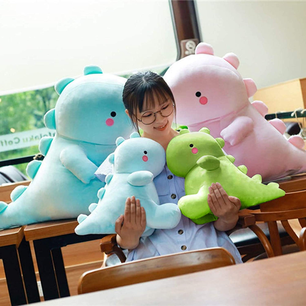 VHYHCY dinosaur stuffed animal, decorative companion for nursery and car trips.