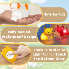 VIBOYLAR small-handheld dog bath toys fit tiny fingers