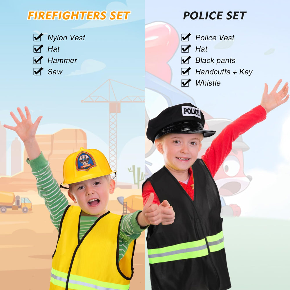 Vicenpal chef costume set for kids invites cooking themed pretend play.