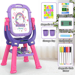 Victostar easel is suitable for both indoor and outdoor creative sessions.