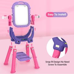 Victostar easel tabletop-compact configuration for floor or desk use.