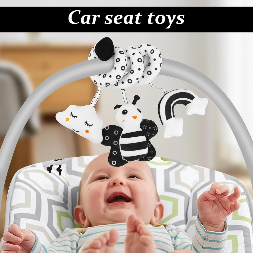 VIESMUMU black and white cards to focus newborn vision