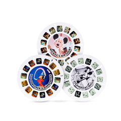 View-Master Mickey Mouse Deluxe is easy to use with a simple lever for viewing.