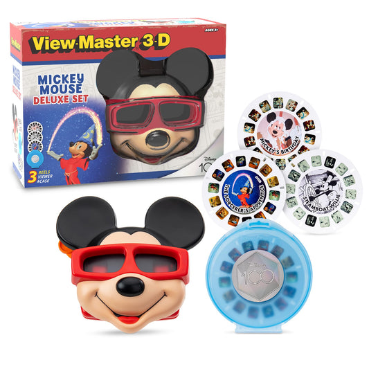 View-Master Mickey Mouse Deluxe viewer for immersive 3D moments and family fun.