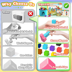 VigorFun durable storage bag keeps blocks organized and portable