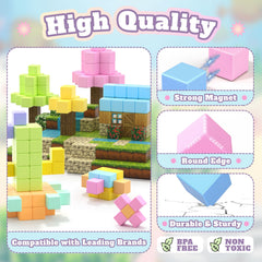 VigorFun ABS blocks with smooth edges ensure safe, durable construction