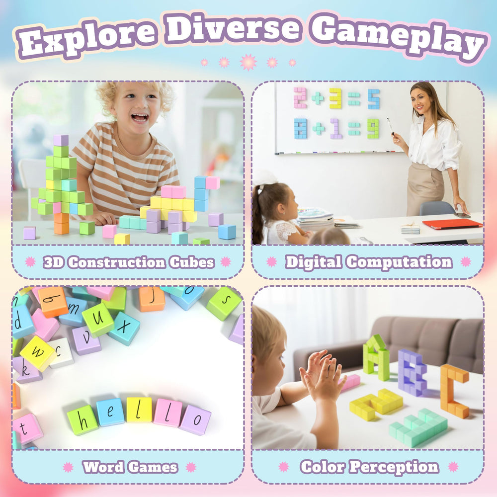 VigorFun magnets provide strong connections for stable, expandable builds