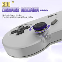 VILCORN video game console HDMI TV setup enables big-screen retro play.