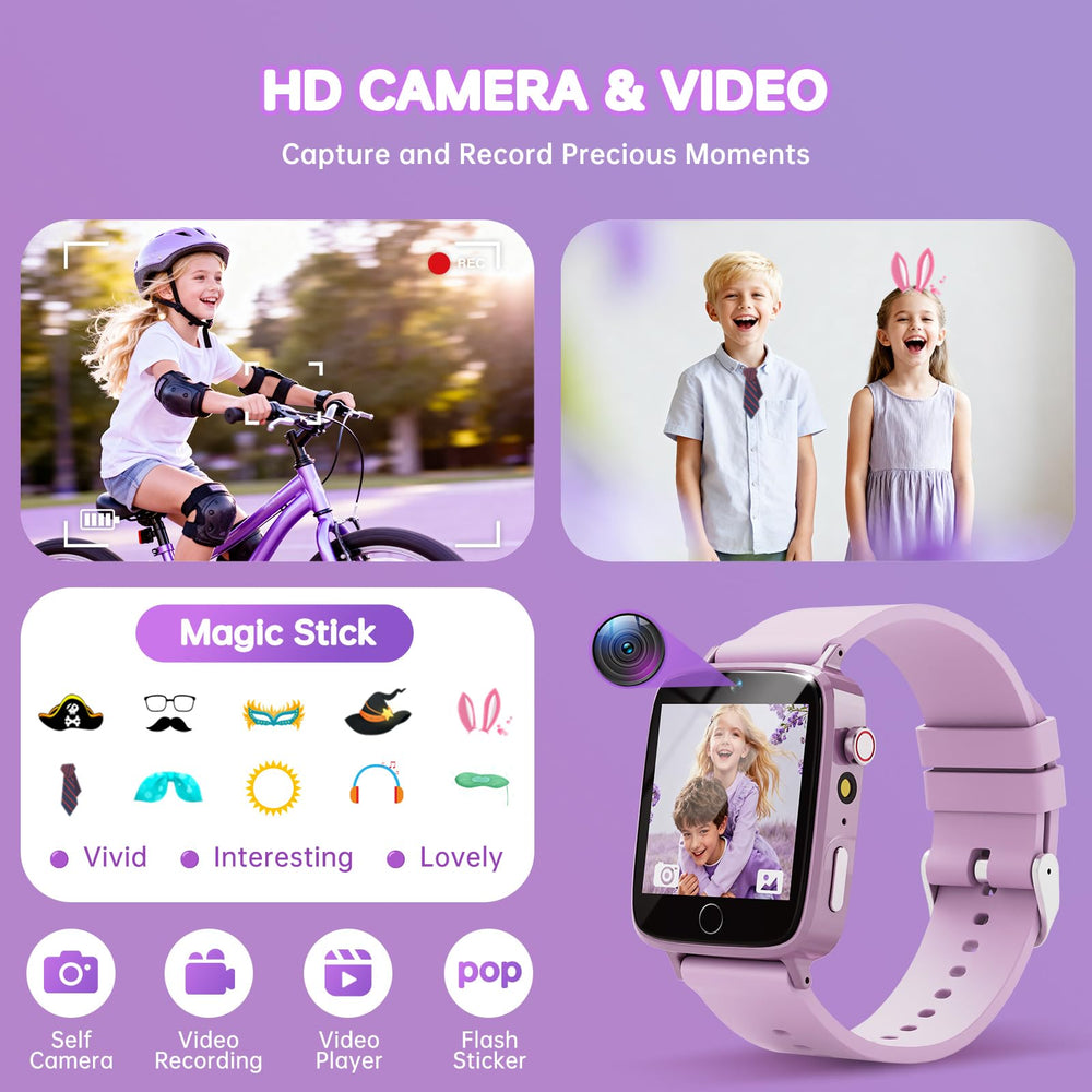 vilicert Kids Games Watch 26-puzzle-games boosts problem solving