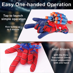 Vinciph Spider Web Shooter packaging shown as gift-ready presentation
