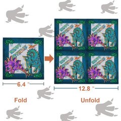 Vinfo dinosaur straws add playful sips at the celebration.