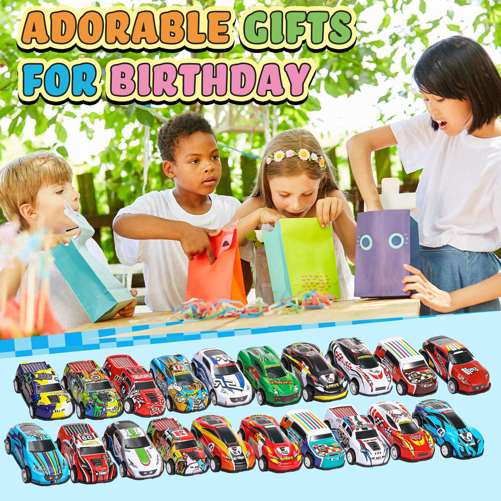 Vinsot car party decor with bright colors enhancing party atmosphere