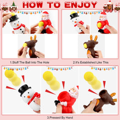 Vinsot Snowman popper toy ready for playful bursts