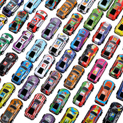 Vinsot pull back cars colorful set: durable toy cars for party favors and playtime