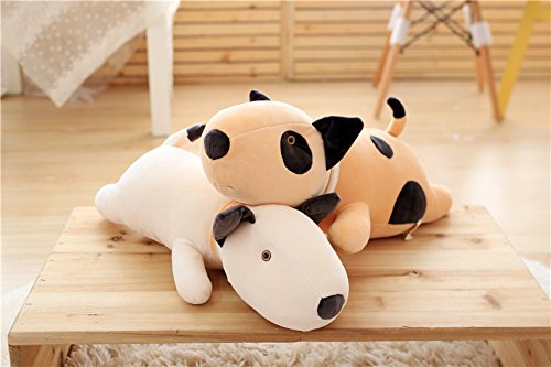 Vintoys soft bull terrier plush makes a thoughtful gift and cuddle companion.