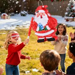 VinTS Santa Piñata durable material ensures safe, lightweight celebration.