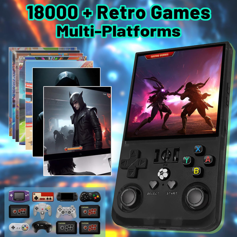 VIOXIA R36s Max preloaded with 18,000 games for instant nostalgia play.