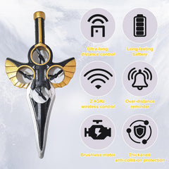 Virellia three-speed modes suit beginners to experienced pilots.