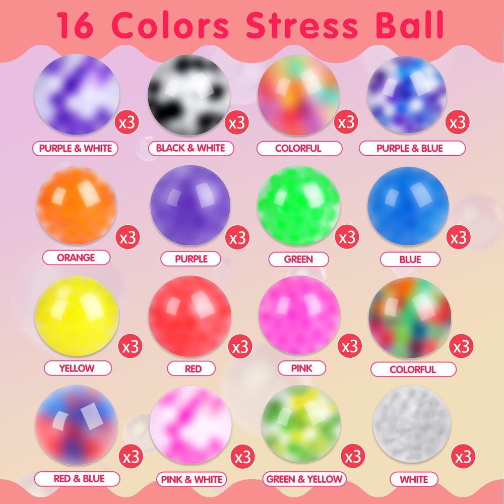 Viscoo compact stress ball fits pockets for on-the-go focus.