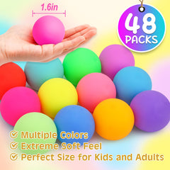 VISCOO stretchy tear-resistant stress ball for repeated squeezes and durable play