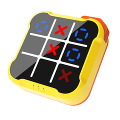 VISREFUR Tic Tac Toe 3-in-1 console display, portable puzzle for quick breaks.