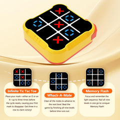 VISREFUR Tic Tac Toe Batteries Not Included—requires 2 AA batteries.