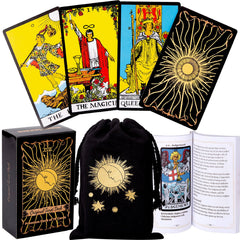 Vitacera original tarot cards deck front view for beginners