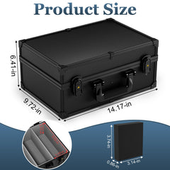 Vitula Card Case upgraded lining helps prevent debris from touching contents