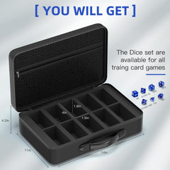 Vitula interlayer stores accessories or desiccants for organized play.