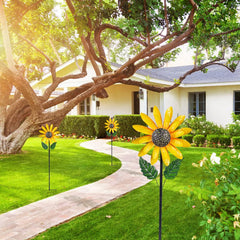 Viveta garden decor wind spinner enhances outdoor ambiance and curb appeal