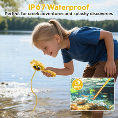 Vivid Glass borescope kids durable flexible cable withstands curious handling.