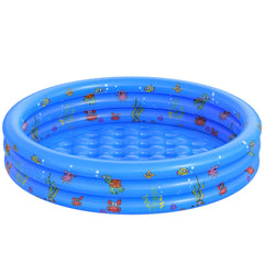 VIVI MAO garden round pool side view for durable backyard fun