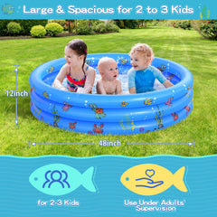 VIVI MAO pool with soft inflatable floor for gentle play