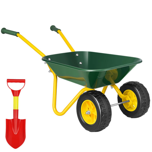 VIVOHOME kids wheelbarrow garden set for outdoor play and learning