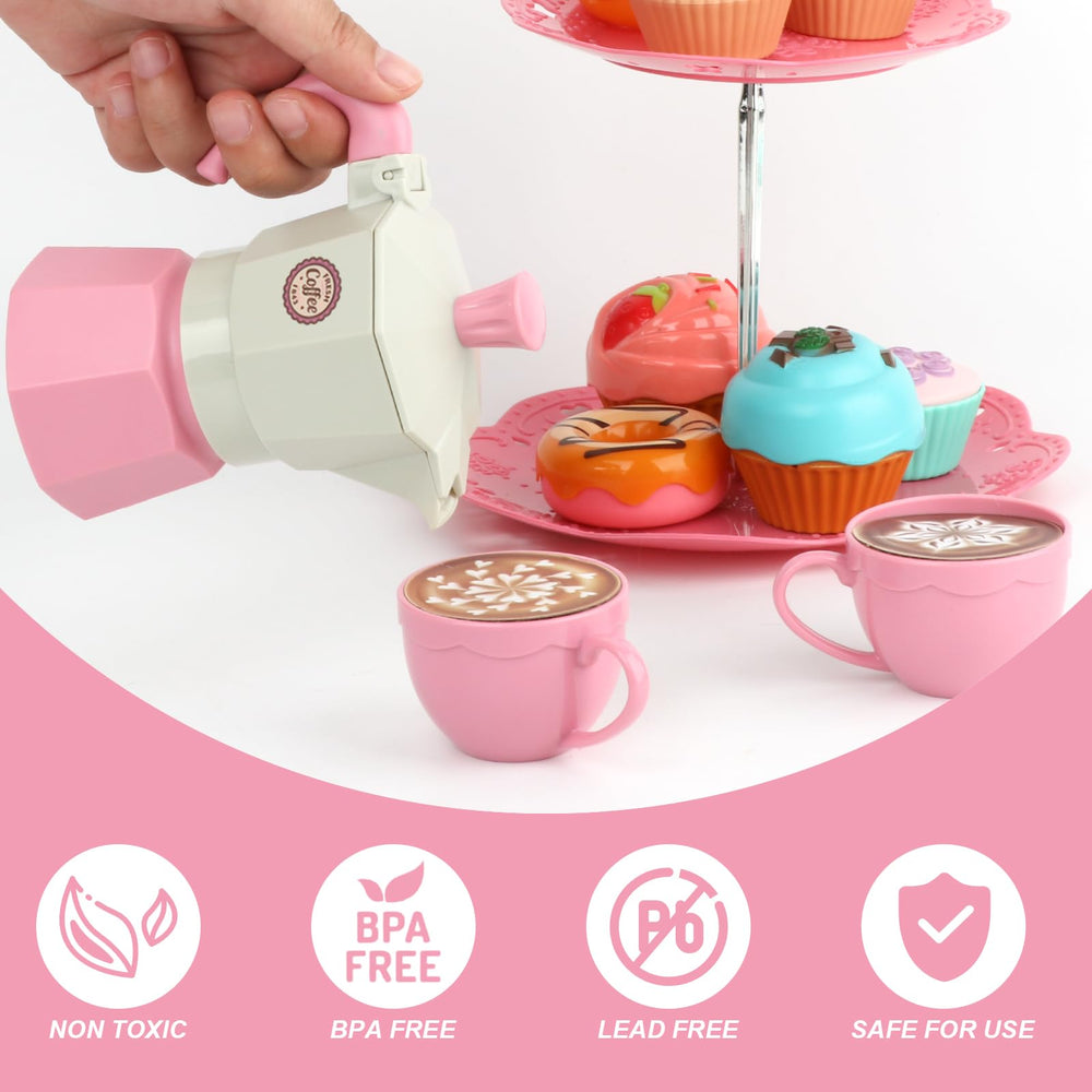 Viwulute Afternoon Tea playset gift box ideal for birthdays and holidays