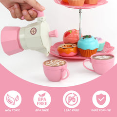 Viwulute Afternoon Tea playset gift box ideal for birthdays and holidays