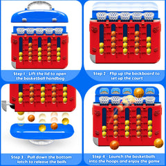 VIZIKN holiday gift tabletop basketball game for kids.