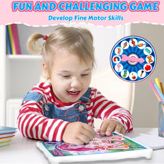 VIZIKN Unicorn Operate colorful game pieces spread across the board