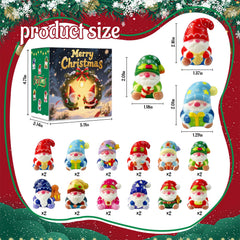 Vkovnis Christmas Gnome Squishies colorful pack close-up for sensory fun