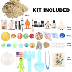 VMNlooking Space Bin textured fillers promote tactile discrimination and hands-on sorting.
