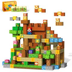 VNLINA Magnetic Blocks premium-quality materials support durable play