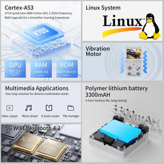 Voacle RG34XXSP 64GB card included with thousands of classics