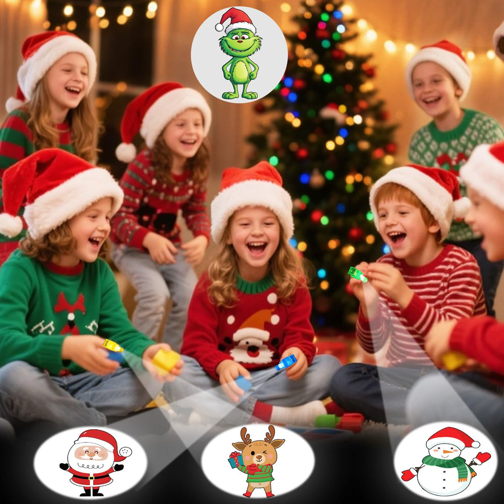 Vodoco Christmas finger light Green Monster pattern offers bold party glow.