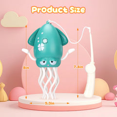 Vodolo Dancing Octopus USB charging design for long-lasting use