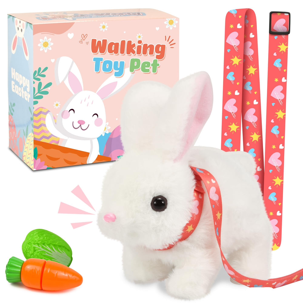 Voichic Realistic Bunny Toy with sounds sparks imaginative play for kids.