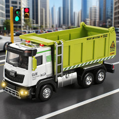 Voicinlili dump truck in sandbox play scenarios with friends