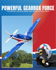 VolantexRC P51D Mustang compact design for travel