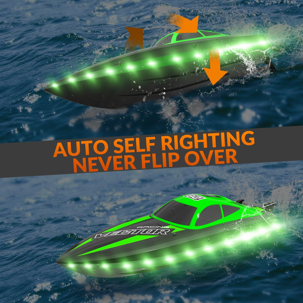 VolantexRC RC Boat offers easy throttle and steering for beginners